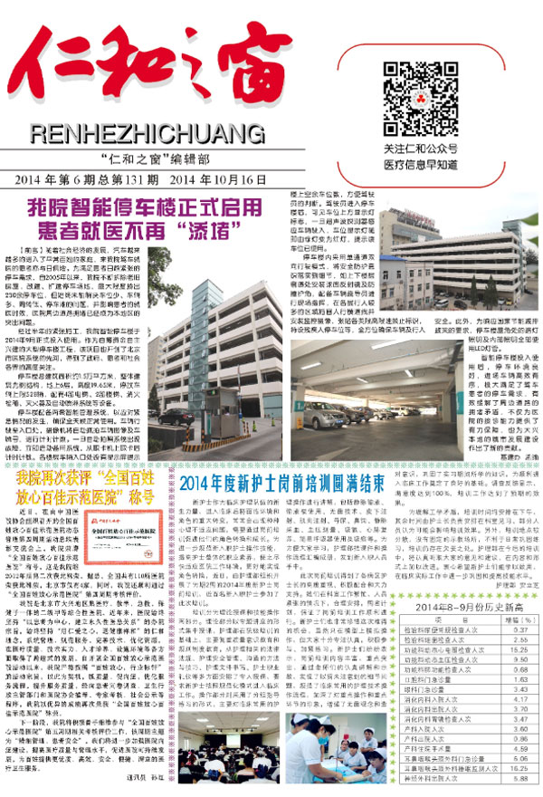 2014年10月 第6期（總131期）